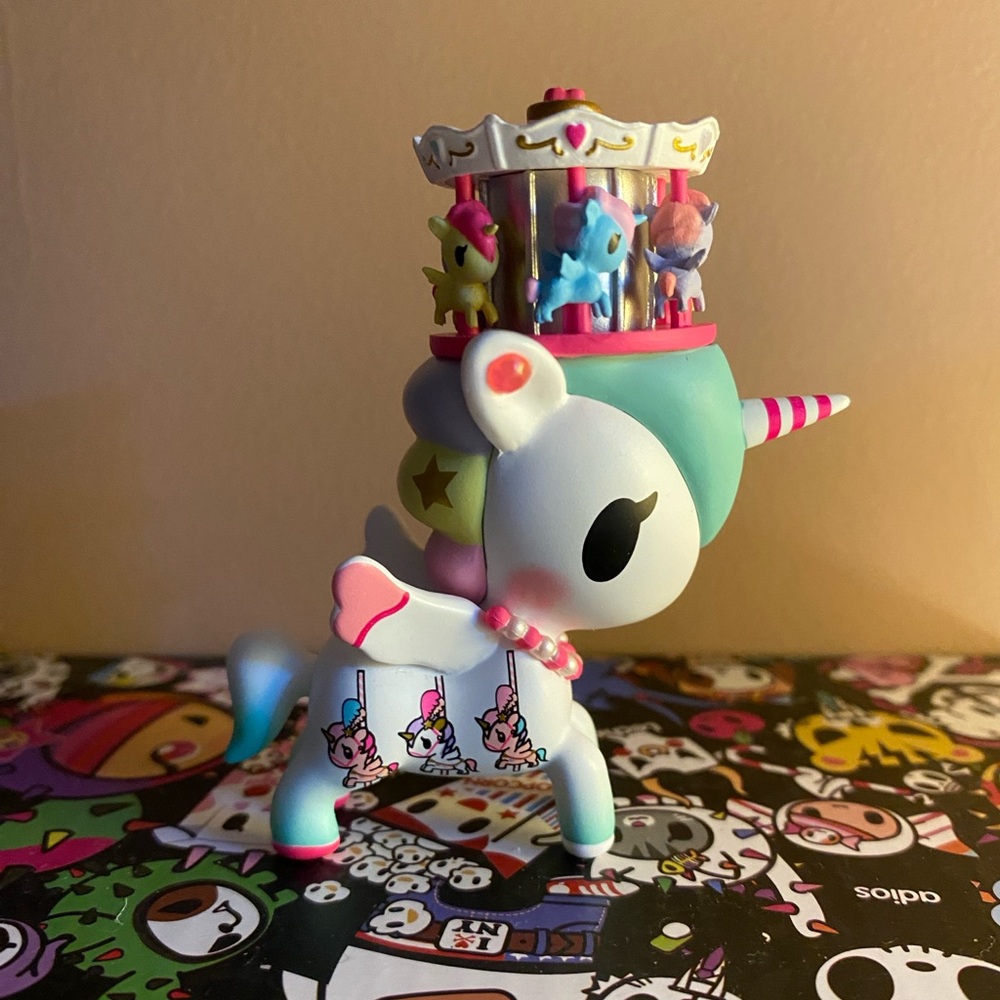 tokidoki Carnival Metallico Unicorno CAROUSELLA